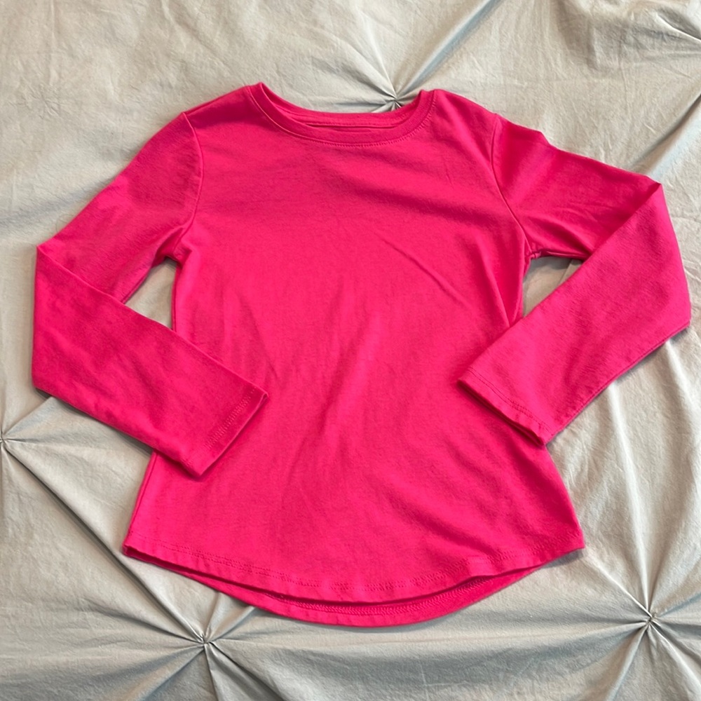 Wonder Nation Pink Long Sleeve Too